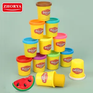 Zhory Non-toxic Colorido Playdough 12 Pack Kit Set Play Dough Brinquedos Para Crianças Crianças