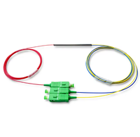 Harga Grosir Fiber Optic Splitter 1*2 Fbt Splitter Rasio Pembagian 10:90 20:80 30:70 40:60 50:50 Fbt Coupler untuk Jaringan FTTH
