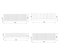 Dissipateur thermique en aluminium sur mesure en gros avec ailettes haute densité pour CPU, PCB, LED et systèmes de refroidissement électroniques industriels