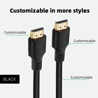 Câble HDMI 2.1 haute vitesse 8K 60Hz, nouveaux produits en gros de l'usine WISTAR, câble 4K 144Hz pour moniteur/HDTV/ordinateur