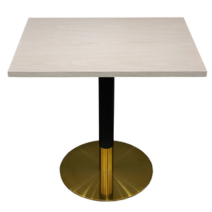 ชุดโต๊ะอาหารโรงแรม 4 ที่นั่ง เฟอร์นิเจอร์ห้องอาหาร โต๊ะอาหารทรงสี่เหลี่ยมจัตุรัส 80*80 ซม. - Product Image 3