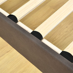 Willsoon design moderno <span class=keywords><strong>singolo</strong></span> formato <span class=keywords><strong>letto</strong></span> in pelle con morbido blocco quadrato testiera in <span class=keywords><strong>legno</strong></span> per soggiorno o camera da <span class=keywords><strong>letto</strong></span> - Product Image 3