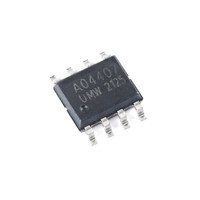 Transistor de puissance MOSFET canal P AO4407A -30V 12A SO-8 SMD à faible RDS ON