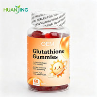 Complément Alimentaire Gommes 13-en-1 en Forme d'Ours à Base de L-Glutathion, Antioxydant, Collagène et Multivitamines pour la Beauté - OEM