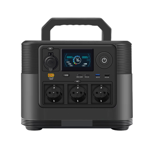 EU Warehouse Portable 1200W MPPT Home <b>Solar</b> <b>Generator</b> Backup Battery Pack Power Station With Cigar - Product Image 1