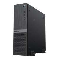 Sohoo S511 Slim Mid Tower Desktop Computer Case Used Full Tool-Less Design 4x USB Ports Quick Release ODD/HDD ATX Front Port Fan