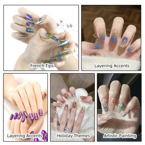 कारखाने की कीमत गैर विषैले धातु नाखून मार्कर डबल टिप गैर-विषैले वॉटरप्रूफ ग्लिटर नाखून पेंट मार्कर diy नाखून पेंट मार्कर diyy नाखून पेन निर्माता - Product Image 6