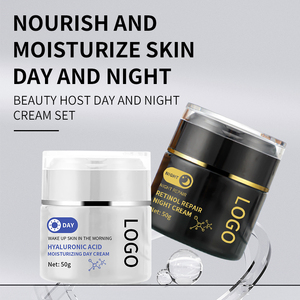 Crema Facial Blanqueadora de Piel Negra al por Mayor, Crema de Retinol Reafirmante, Crema de Día y de Noche con Colágeno - Product Image 3