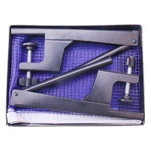 Konford Tùy Chỉnh Bóng Bàn Net Bài Thiết Lập Di Động Dễ Dàng Thiết Lập Vít Kẹp Cao Cấp Quy Định Kích Thước Đen Trắng <span class=keywords><strong>Ping</strong></span> <span class=keywords><strong>Pong</strong></span> Net Bài - Product Image 4