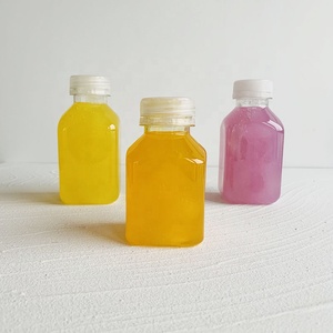Phoera — bouteille courte de 250ml, 350ml, 500ml, 1000ml, de forme carrée, contenant pour jus frais, pour thé - Product Image 3