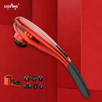 Masseur corporel rechargeable pour le cou, les épaules, le dos, la taille et les jambes – Bâton de massage portatif pour la colonne cervicale et les muscles