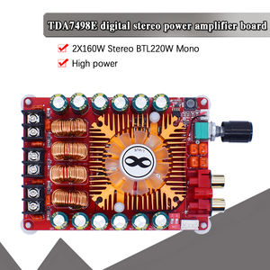 WAVGAT TDA7498E 2X160W BTL220W单声道功率数字立体声放大器放大器板双通道音频模块 - Product Image 2
