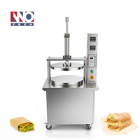 Machine industrielle automatique commerciale en acier inoxydable 304 pour pain pita, machine à shawarma, machine à crêpes, machine électrique à pâte à pain plat