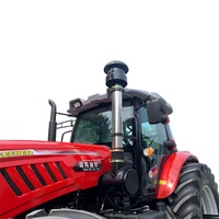 Tractores Agrícolas Grandes de 240HP y 120HP de China, Mini Tractor Pequeño para Agricultura, Tractor Compacto, Pequeno Trattorino, Tagliaerba