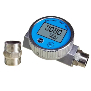 HIGHJOIN Stainless Steel Water-proof Flowmeter Diesel Fuel Oil <strong>Flow</strong> Meter Electronic Digital Turbine Fuel <strong>Flow</strong> Meter