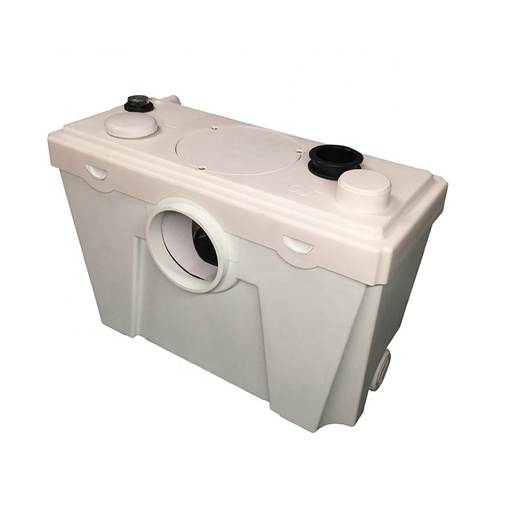 La chasse d'eau des toilettes broyeur pompe à merde réservoir