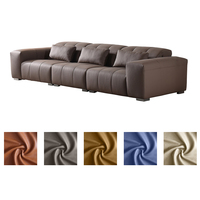 Chinesische Fabrik Luxus 3-Sitzer Couch Wohnzimmer Möbel Sofas Moderne Rindsleder Sofas Set zum Verkauf