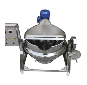 Mermelada de frutas Aceite de caramelo Olla automática Mesin Mixer Pan Maze Máquina de cocina de gastronomía pequeña y - Product Image 5