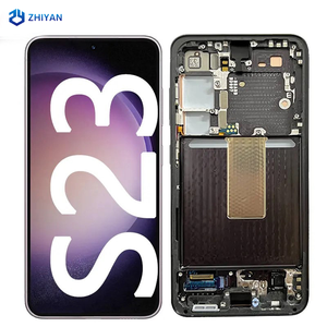 Écran d'usine en gros pour <span class=keywords><strong>Samsung</strong></span> S23 avec cadre, écran LCD de téléphone portable, écran TFT de smartphone avec garantie d'un an - Product Image 1