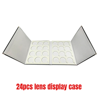 Boîtes de présentation en cuir PU doublées d'EVA, neuves, en gros, 12/24 emplacements, étui de rangement pour lunettes de soleil, étui pour lunettes
