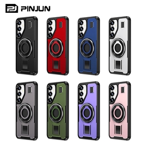 Funda de teléfono con armadura a prueba de golpes para Samsung Galaxy A16, A06, A54, A55, A35, A15, A25, A24, <span class=keywords><strong>A23</strong></span>, A05, A05S, funda protectora con soporte - Product Image 4
