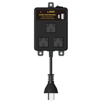 Protecteur de surtension électronique automatique monophasé AC Konstar 10A avec affichage LED, protection contre les surcharges et les sous-tensions 50/60Hz