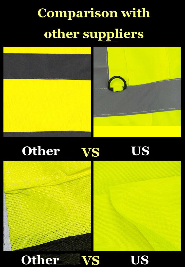 Cheap Clothes Online Reflective Jackets And Pants Workwear Road Construction PVC With Tape Waterproof Raincoats Safety Clothing