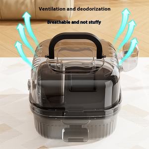 Casa portatile per criceti a doppio strato Extra Large Villa di lusso in oro gabbia per criceti in acrilico per animali piccoli forniture Extra Large - Product Image 4