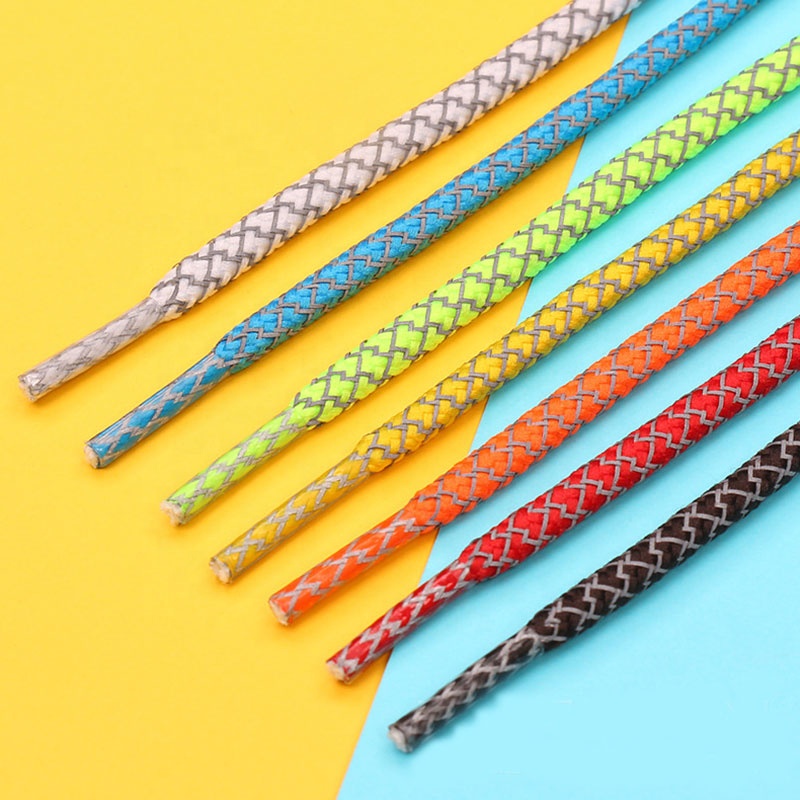 Шнурки Круглый витой твердой худи веревка шнур шнурки для обуви