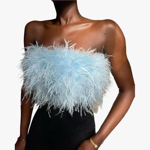 New Design Women's Summer Solid Color Strapless <b>Top</b> Fashion - Product Image 5