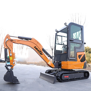 Mini-excavatrice EU de 1,8 tonne avec cabine d'opérateur et moteur pour travaux de construction, d'aménagement paysager et agricoles - Product Image 5