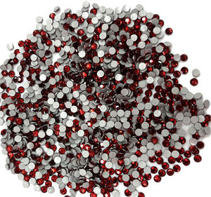 Lucky usine résine hotfix strass hot fix <span class=keywords><strong>pierre</strong></span> écologique fer sur strass transfert pour bébé vêtement - Product Image 3