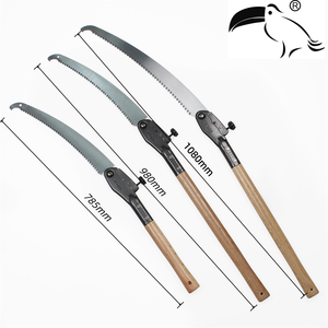 Sega Pieghevole con Manico in Legno, Sega Portatile per Potatura Aerea, Sega da Giardino, Sega Pieghevole, Sega per Potatura - Product Image 6