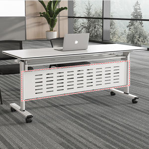 Mesa de conferencias portátil Mesa de entrenamiento de oficina plegable Marco de <span class=keywords><strong>metal</strong></span> - Product Image 3