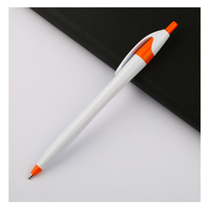 Custom Promotional Very Cheap Orange Logo Ball <b>Pen</b> with Print Logo for 1.0 mm Plastic Writing Width Stock Styles <b>Gift</b> Low Price - Product Image 2