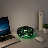 Lampe de chevet en forme d'étoile à dégradé de couleurs pour chambre à coucher, veilleuse d'ambiance avec fonction RGB, lampe murale pour salon
