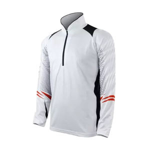 เสื้อสเวตเชิ้ตผู้ชายแบบแห้งเร็ว แขนยาว สำหรับเล่นกีฬา คอซิป 1/4  แบบสวมหัว  สำหรับกอล์ฟ  รับสกรีนโลโก้ - Product Image 3