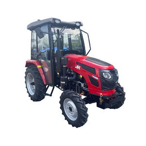 China Wheel 4WD Hydraulisch Systeem - Multifunctionele Hoge Productiviteit Tractoren 4x4 60PK Kleine Boerentractor - Product Image 2