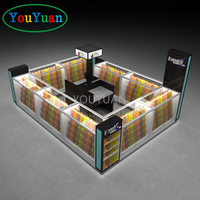 Atelier de réparation de téléphone portable kiosque magasin comptoir i téléphone mobile boutique verre comptoir téléphone portable boutique table d'affichage