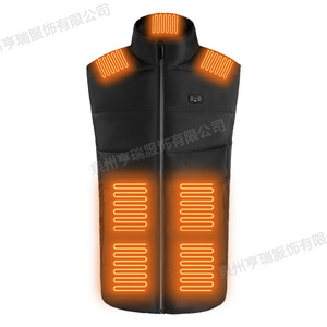 Chaleco Térmico Aislado para Hombre, Invierno, Senderismo al Aire Libre, con Cierre, Poliéster, Autocalentable, Abrigo Cálido 2025 - Product Image 1
