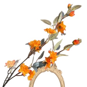 Flores Artificiales de Camelia Jinxi, Ramas Altas con Múltiples Cabezas, Decoración de Flores de Seda para el Hogar, Bodas, Fotografía al Aire Libre - Product Image 4