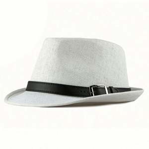 Chapeaux Fedora Panama en paille personnalisés pour hommes – Vente en gros - Product Image 6