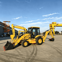 Mesin Penggali dan Pemuat Backhoe Loader 8 Ton Efisiensi Tinggi untuk Lokasi Proyek