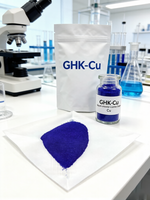 Supplier Pabrik Grosir Bubuk Peptida Tembaga Ghk-cu Liofilisasi Kosmetik Berkualitas Tinggi