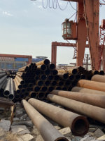 Tubería de Acero al Carbono Sin Costura Laminada en Caliente ASTM A106 Grado B API 5L SCH40 SCH80, Tubo de Acero con Pintura Negra para Petróleo y Gas