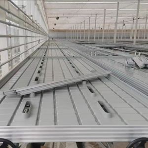 Table d'irrigation à flux et reflux en ABS <span class=keywords><strong>de</strong></span> 4x8 pieds, <span class=keywords><strong>banc</strong></span> roulant pour une croissance efficace des racines - Product Image 1