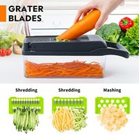 Benodigdheden Voor Thuis Wit Zand/Groene Salade Hakselaar Groente Hakselaar Eiersnijder Ui Vleesmolen Friet Aardappel Fruit Groente Gereedschap
