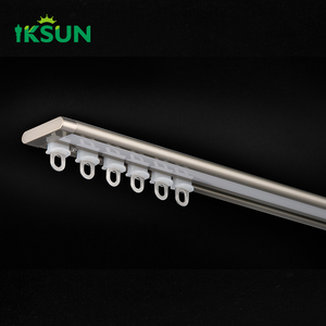 IKSUN Wholesale Heavy Duty <b>Curtain</b> Track Rail Durable Metal Aluminum Alloy <b>Curtain</b> Track - Product Image 2