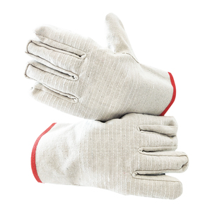 Guanti di sicurezza in tela di cotone guanti da costruzione ispessiti e resistenti per la protezione del lavoro e la saldatura di attrezzi da lavoro potenziati - Product Image 5