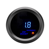 Jauge de voiture de 52mm avec capteur de pression de température d'huile température de l'eau tachymètre de tension jauge de compteur de suralimentation